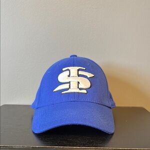 Blue Baseball Cap with Indiana State Sycamores Logo